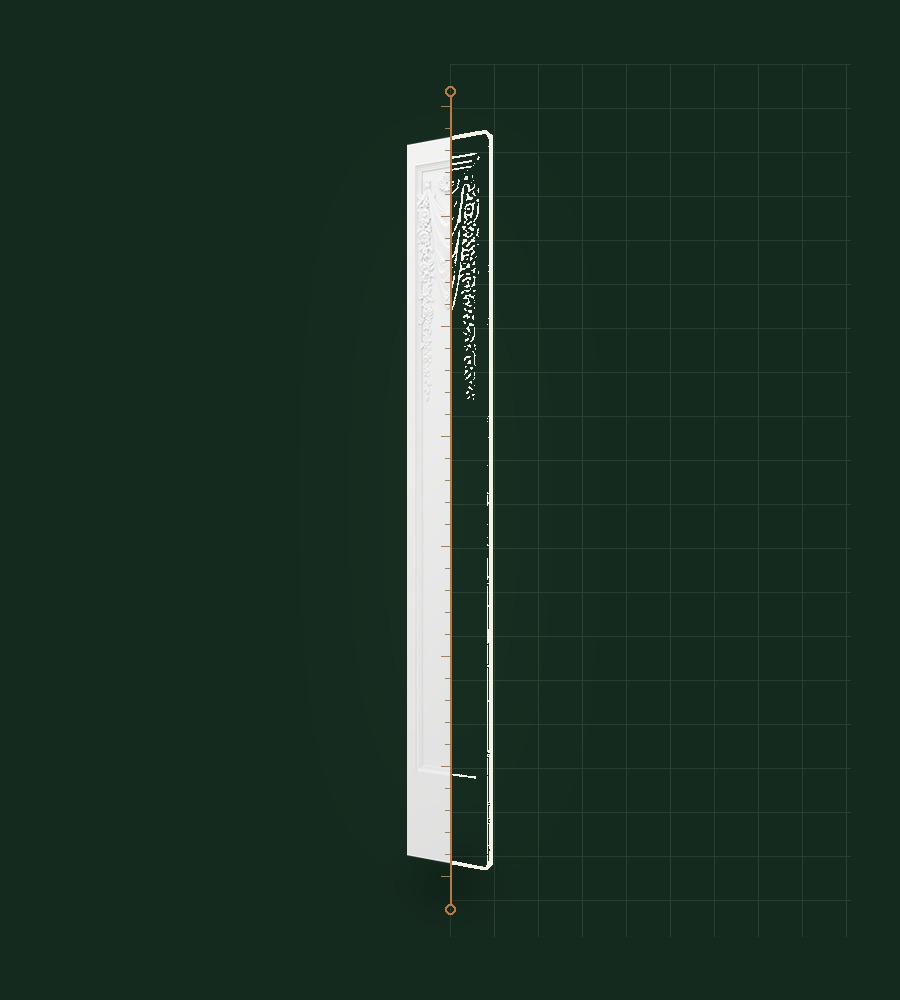 Desenli Pilaster Sütun modelleri