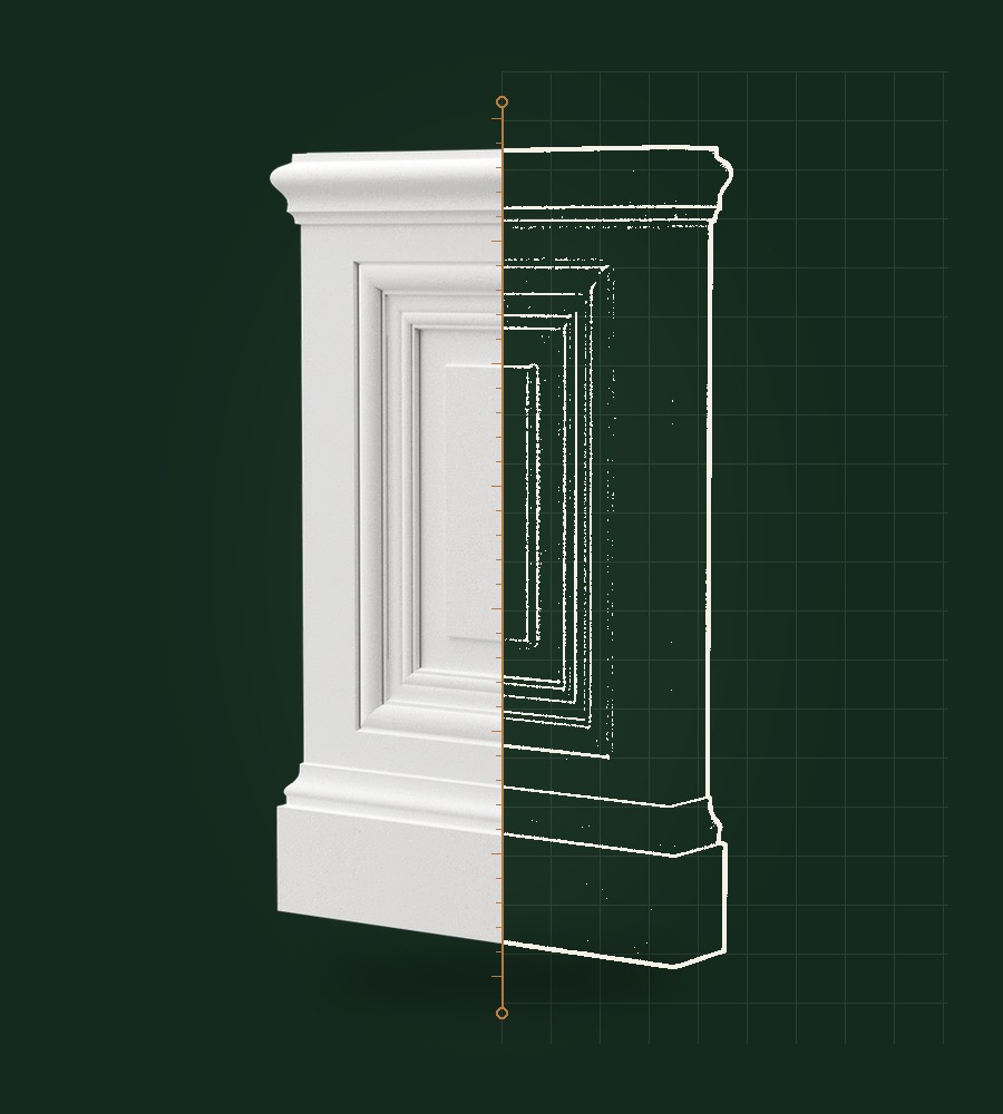 Pilaster Sütun Alt Kaide modelleri