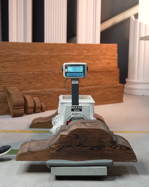 Poliüretan Kiriş, Konsol ve Payanda Modellerinde Güçlü ve Doğal Çözümler — 0:04