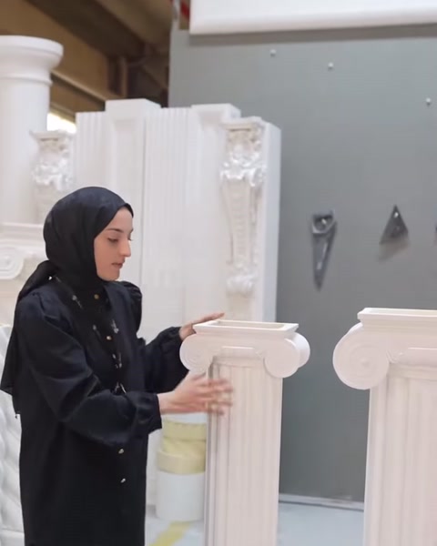 Farklı çap ve yüksekliklerdeki sütun sehpaları birlikte tanıtılıyor