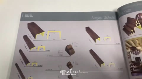 Katalog sayfasında farklı kiriş kesitleri ve teknik çizimleri bulunuyor