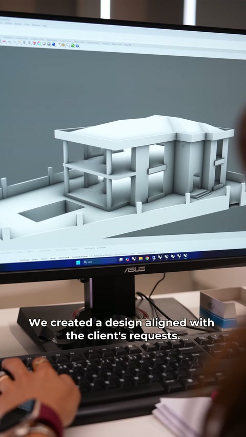 Villa Cephesinde 3D Tarama ve Nokta Bulutundan Birebir Tasarım