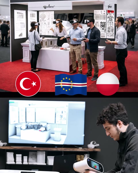 Polonya Budma Fuarı'nda Polure Sanal Showroom Deneyimi