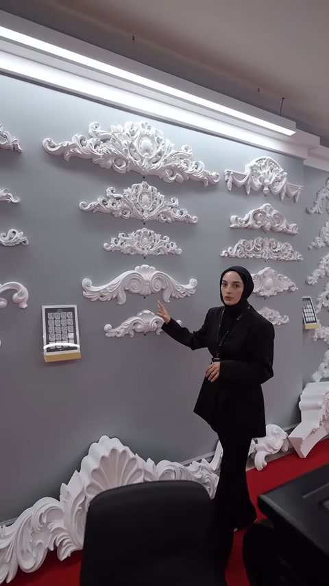 Poliüretan Dekoratif Taç Motifleri ve Süsleme Ürünleri