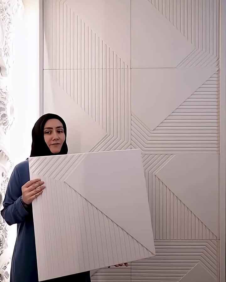 Polure Poliüretan 3D Desenli Paneller ile Dekoratif Çözümler