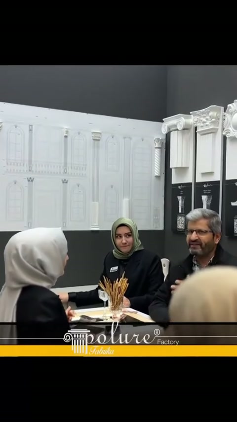 Mimari Fuar Standında Poliüretan Söve ve Sütun Modelleri