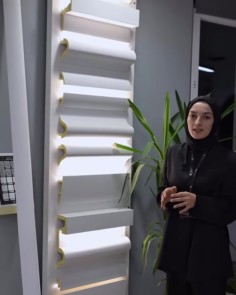 Poliüretan Dekorasyon ile Gizli Işık Kartonpiyer Modelleri ve İmalatı — 0:29