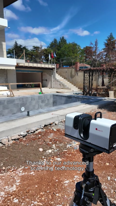 Kusursuz Mimari Detaylar İçin 3D Tarayıcı Teknolojisi
