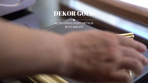 Dekorgold solvent bazlı dış cephe altın sarı boya - best elite exterior gold paint