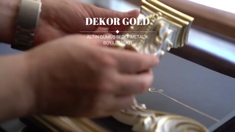 Dekorgold solvent bazlı dış cephe altın sarı boya - best elite exterior gold paint — 0:04