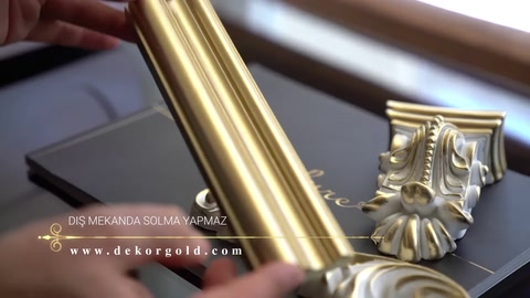 Dekorgold solvent bazlı dış cephe altın sarı boya - best elite exterior gold paint — 0:12