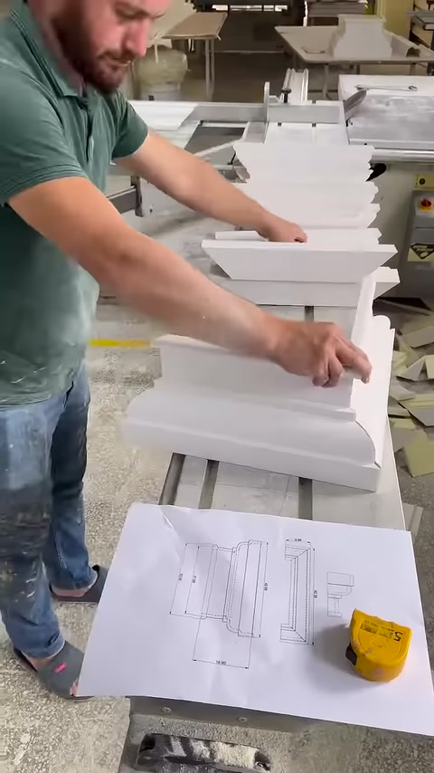 Poliüretan Söve Uygulaması ve 45 Derece Kesim Teknikleri