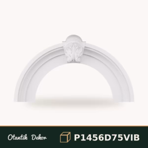 Akantus Motifli Kilit Taşlı Poliüretan Kemer 211 mm Derinlik 1150x637 mm