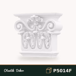 Klasik Motifli Poliüretan Pilaster Sütun Başlığı Modeli