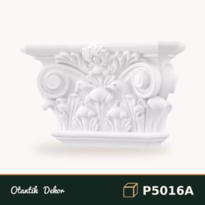 Poliüretan Klasik Pilaster Sütun Başlığı ve Duvar Dekoru