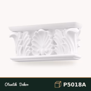 Klasik Motifli Poliüretan Pilaster Sütun Başlığı