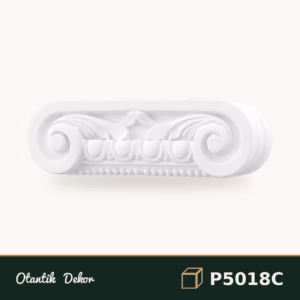 Dekoratif Poliüretan İyon Pilaster Sütun Başlığı Modeli