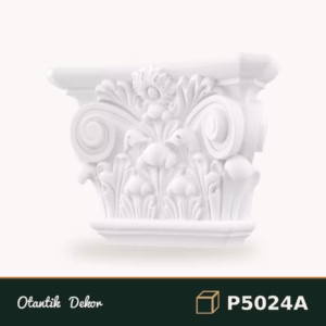 42x31 cm Akant Yapraklı Poliüretan Pilaster Başlığı