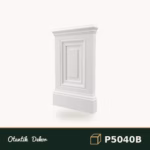 Poliüretan Pilaster Sütun Alt Kaidesi ve Duvar Paneli