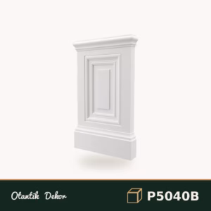 Poliüretan Pilaster Sütun Alt Kaidesi ve Duvar Paneli