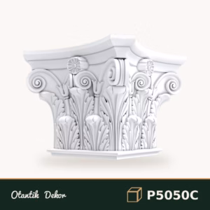 905x905x697 mm Büyük Ölçekli Poliüretan Sütun Başlığı