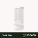 Klasik Tasarım Poliüretan Pilaster Sütun Alt Kaide Modeli