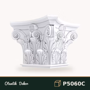 Poliüretan Akant Yapraklı Pilaster Sütun Başlığı Modeli