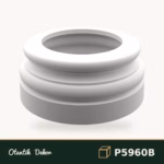 768×340 mm Dairesel Poliüretan Sütun Alt Kaidesi