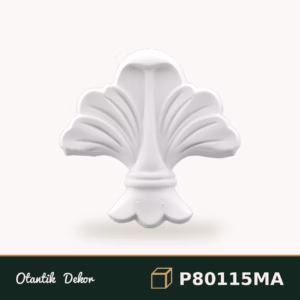 Akant Yapraklı Poliüretan Motif 118x119 mm