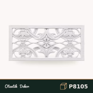 Yıldız Çiçekli Dekupe Poliüretan Panel 380x800 mm