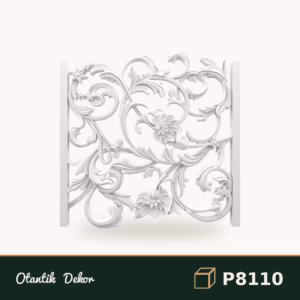 Barok Desenli Dekupe Poliüretan Panel 1000x993 mm