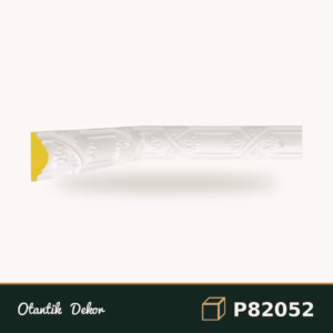 Geometrik Palmet Desenli Poliüretan Çıta 88x2440 mm
