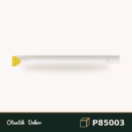 Kavisli Poliüretan Düz Duvar Çıtası 12x16x2400 mm