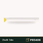 Kavisli Poliüretan Duvar Çıtası 57x27x2400 mm