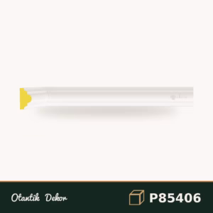 Kavisli Poliüretan Duvar Çıtası 57x27x2400 mm