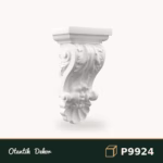 Akantus Yapraklı Poliüretan Dekoratif Payanda 390×210 mm