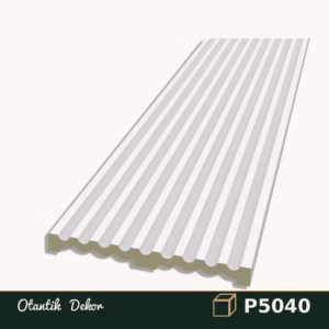 40x400x2400 mm Dikey Yivli Poliüretan Duvar Paneli