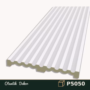 Poliüretan Yivli Pilaster Yarım Sütun Duvar Paneli P5050