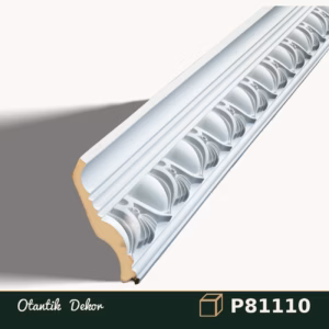 Yumurta ve Ok Desenli Poliüretan Kartonpiyer 107x2440 mm