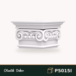 İyon Başlıklı Pilaster Sütun 21x21x15 cm Belirtilmemiş.