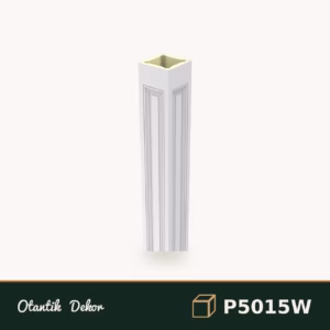 Poliüretan Bazlı Dekorasyon Ürünü Pilaster Sütun 15x15x240 cm
