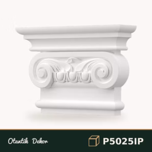 Klasik Poliüretan İyon Pilaster Sütun Başlığı Modeli