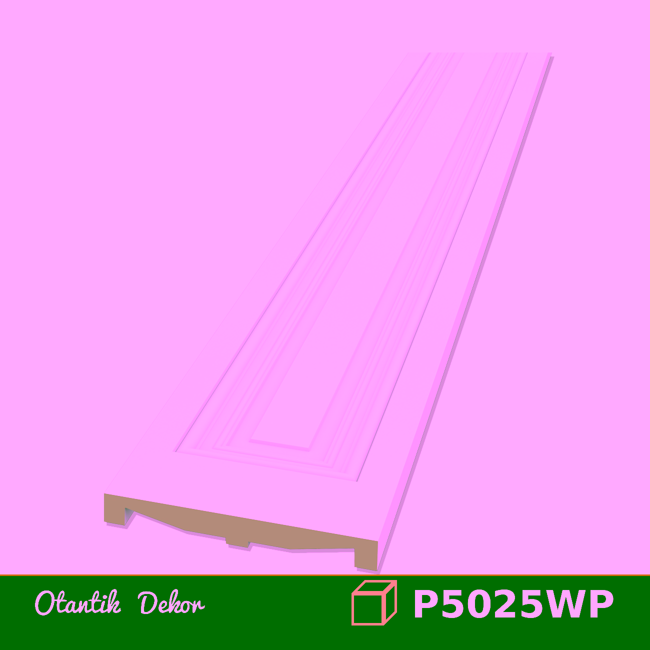 Poliüretan Pilaster Duvar Sütunu P5025WP