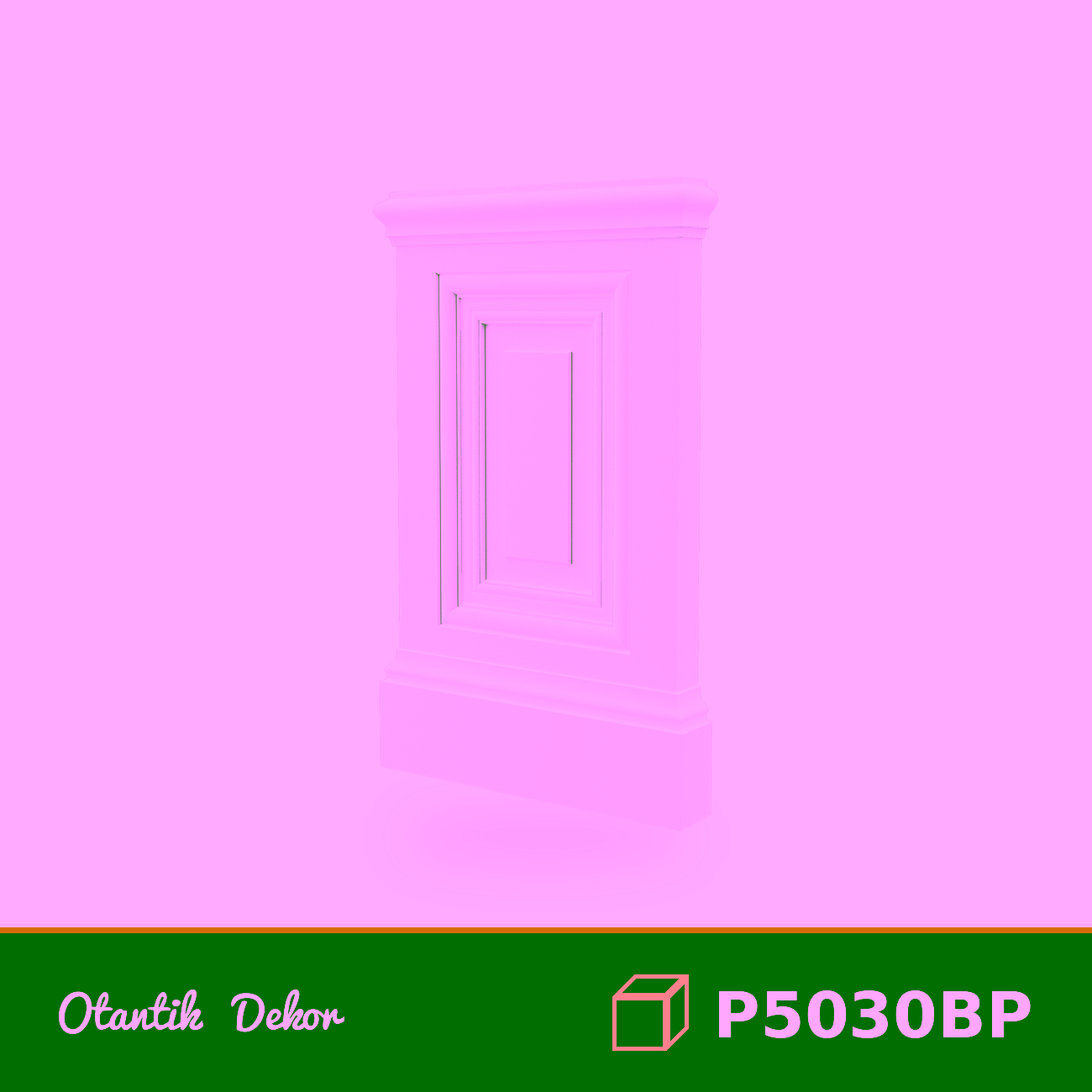 Poliüretan Pilaster Sütun Alt Kaide Modeli P5030BP