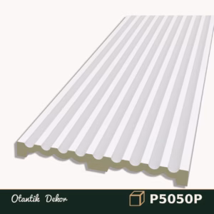 Poliüretan Yivli Pilaster Yarım Sütun Duvar Paneli P5050P