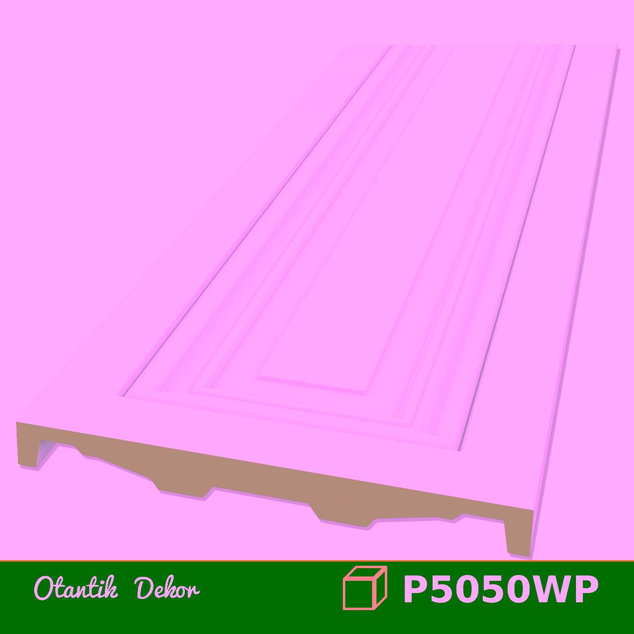 Dekoratif Poliüretan Pilaster Sütun Panel Modeli