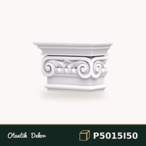 Poliüretan İyonik Pilaster Sütun Başlığı 11x21x15 cm