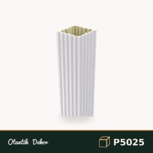 Yivli Pilaster Sütun 25x25x240 cm Poliüretan dekorasyon ürünü