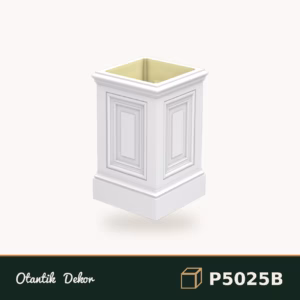 28x28x46 cm Poliüretan dekorasyon ürünü Pilaster Alt Kaidesi