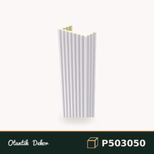 15x30x240 cm Yivli Poliüretan Dekorasyon Ürünü Pilaster Sütun